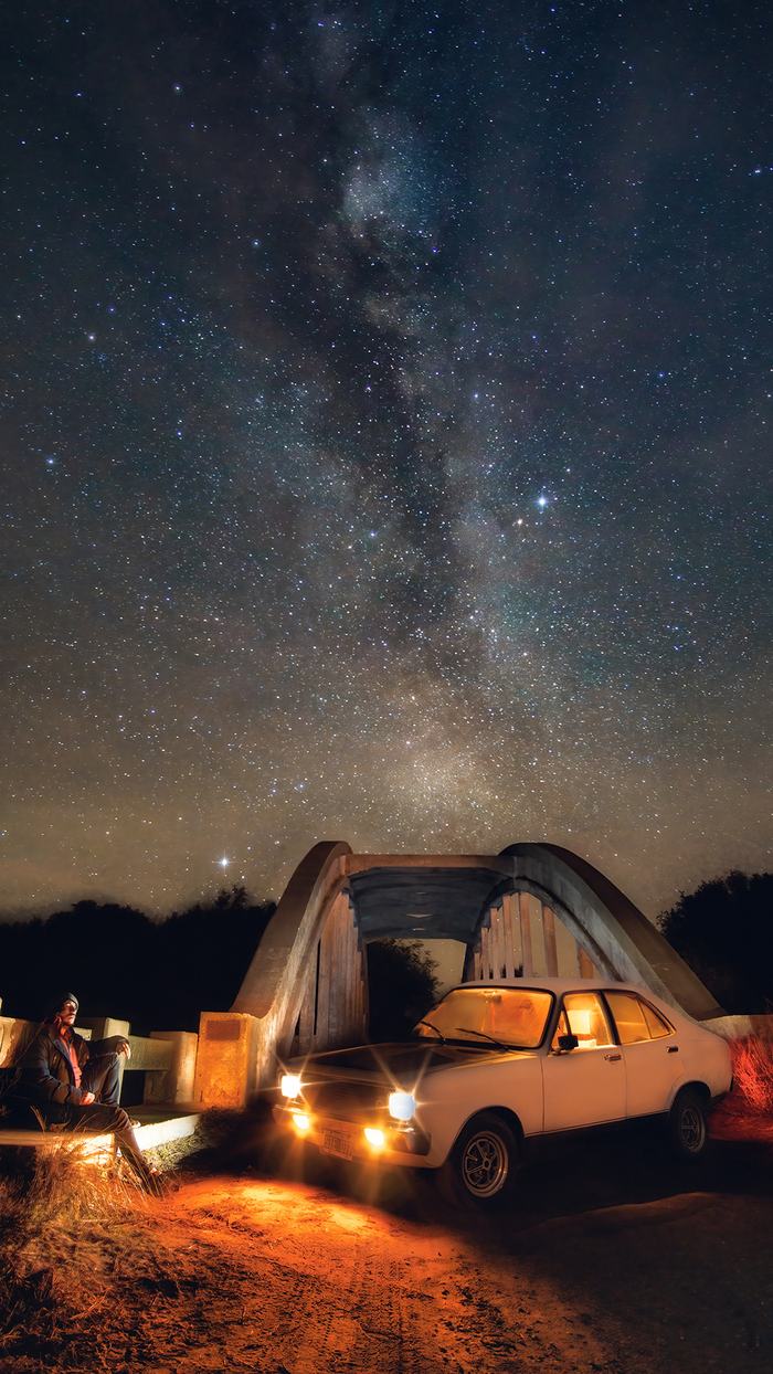 Taller de astrofotografía bajo la Vía Láctea